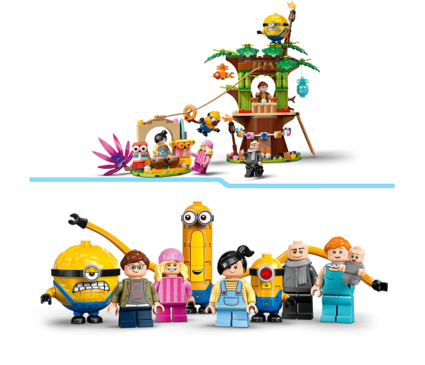 LEGO 75583 Rodzinna rezydencja Gru i minionków - 1274075 - zdjęcie 5